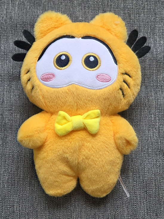 Other - Yellow Plush Cat Toy with Bow